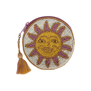 All The Luck in the World - Round Wallet Sun