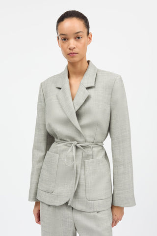 SKALL - Bella Blazer - Light Grey Melange