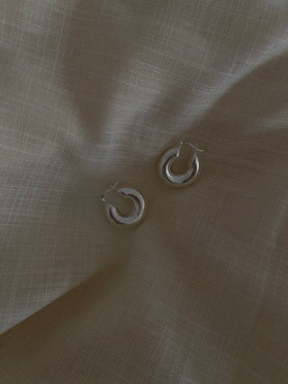 Pico Copenhagen - Mara Chunky Hoops - Silver