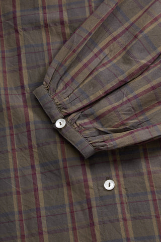 SKALL - Cilla Shirt - Green/Red Check