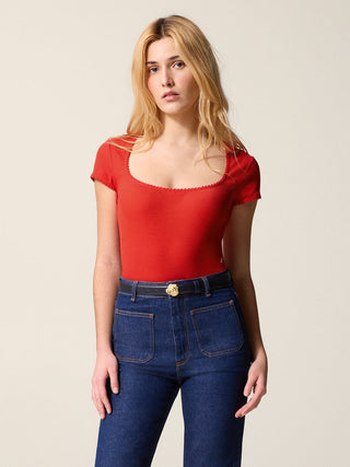 Rouje - Siam T-shirt - Rouge