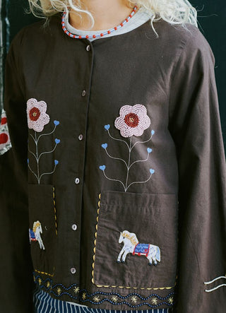 SISSEL EDELBO - Emmy Shirt - Fudge