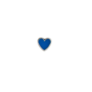 STINE A - Petit Love Heart - Cobalt Blue Silver