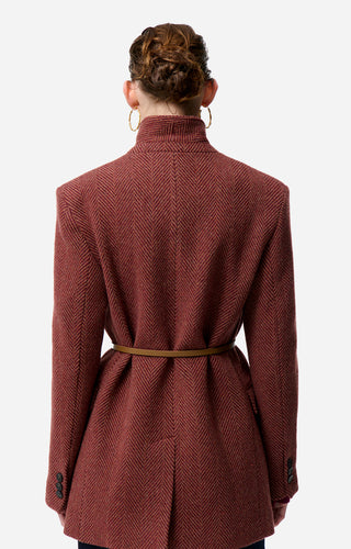 VANESSA BRUNO - Fedea Jacket - Cerise/Multico