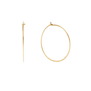 Pico Copenhagen - Alma Large Hoops - Gold