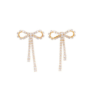 Pico Copenhagen - Arco Large Crystal Studs - Clear