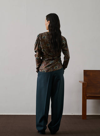 SOEUR - Fresia - Aubergine/Vert