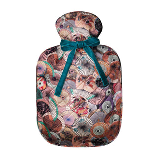 THE BEAUTY SLEEPER - Silk Hot Water Bottle Large - Soft Pastels