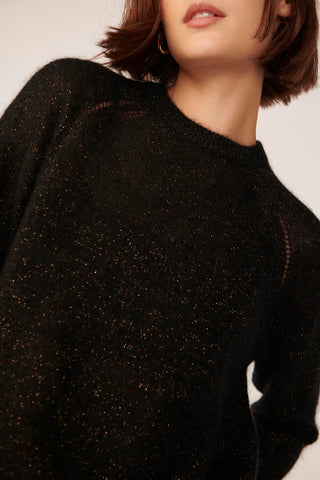 DES PETITS HAUTS - Biki Sweater - Noir