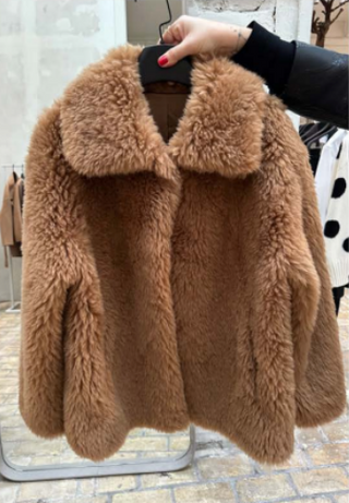 THE CURATED - The Teddy Jacket - Camel (pre-order)