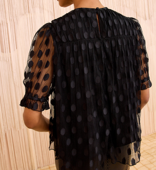 ULLA JOHNSON - Nitara Blouse - Noir