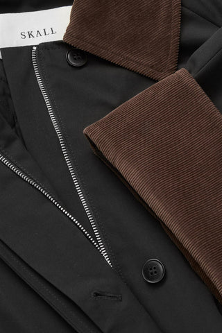 SKALL - Gaby Jacket - Black/Brown