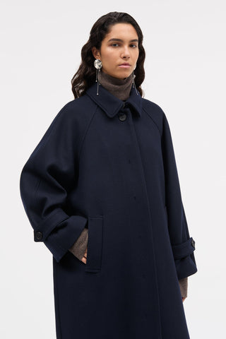 MKDT STUDIO - Caro Two Layered Wool - Navy