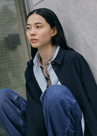 AIAYU - Paulina Shirt - Navy