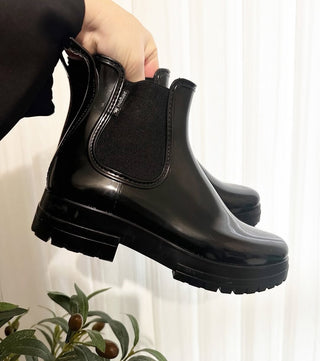 Méduse - Japmod Rain Boots- Noir
