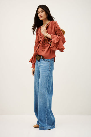 BA&SH - Omar Blouse - Blush