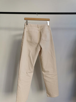 SKALL - Allison Cropped Jeans - Ecru