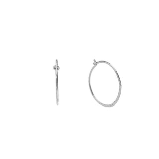 Pico Copenhagen - Alma Petit Hoops - Silver