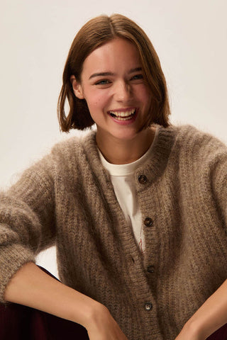 DES PETITS HAUTS - Alma Cardigan - Loup