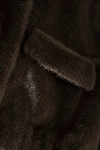 BA&SH - Paros Coat - Chocolat