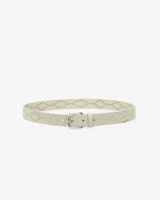 ISABEL MARANT ÈTOILE - Liliana Belt - Chalk/Silver