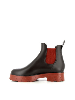 Méduse - Julcote Rain Boots - Marron/Terracotta