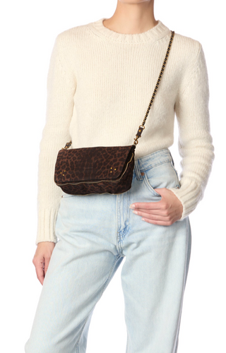 JEROME DREYFUSS - Bobi S - Imprime Leopard Naturel