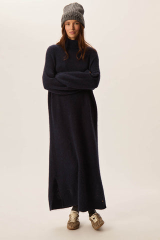 DES PETITS HAUTS - Belette Dress - Marine