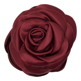 Pico Copenhagen - Small Satin Rose Claw - Dark Plum
