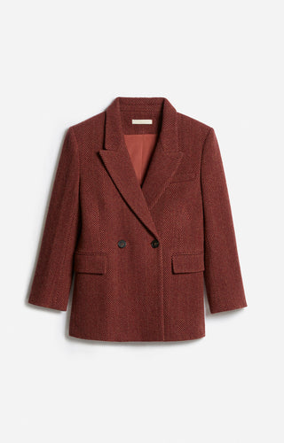 VANESSA BRUNO - Fedea Jacket - Cerise/Multico