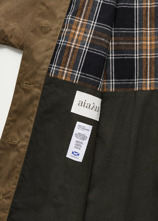 AIAYU - Jay Coat Oilskin - Bark