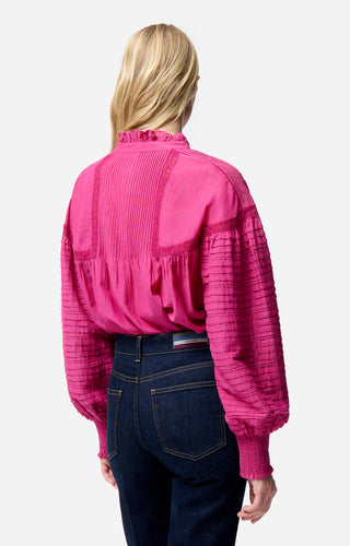 VANESSA BRUNO - Dahlia Blouse - Garnet