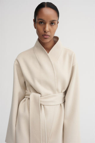 ALMADA LABEL - Noorie Double-Faced Coat - Buttercream