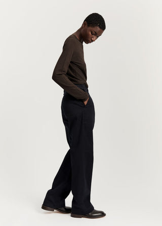 AIAYU - River Pant - Black Navy