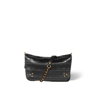 JEROME DREYFUSS - Bobi S - Imprime Croco Noir