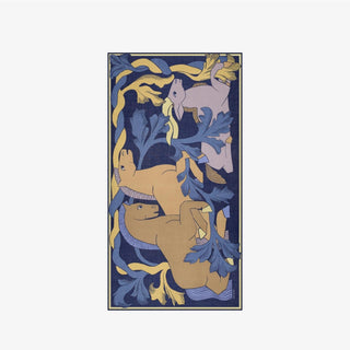 INOUI - Cavale Scarf 100 - Bleu Marine