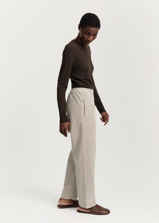 AIAYU - Coco Pant Corduroy - Silver