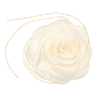 Pico Copenhagen - Giant Satin Rose String - Ivory