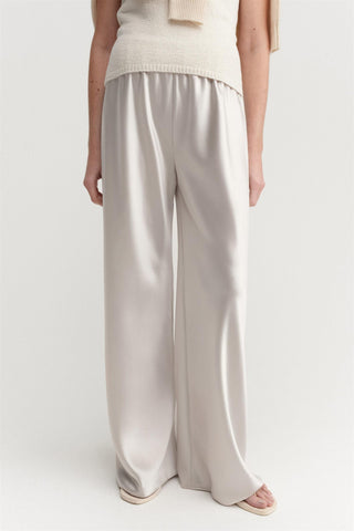 ALMADA LABEL - Bias Satin Pants - Pearl