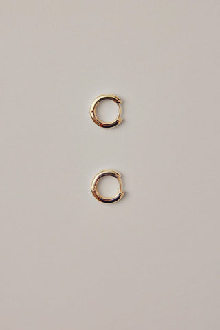 Englund1917 - Classic Gold Hoops Small