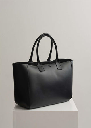 Koné - Large Filippo Bag - Vitello Black