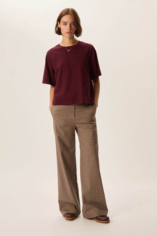 DES PETITS HAUTS - Jerry Tee-Shirt - Griotte