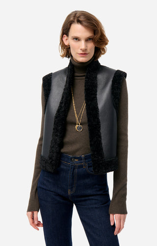 VANESSA BRUNO - Daman Vest - Black