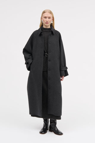 MKDT STUDIO - Caro Two Layered Wool - Dark Grey