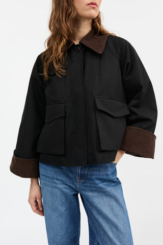 SKALL - Gaby City Jacket - Black/Brown