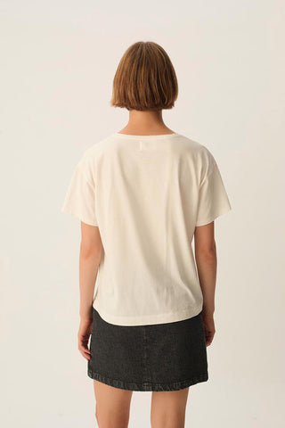 DES PETITS HAUTS - Fanelie Tee-Shirt - Ecru