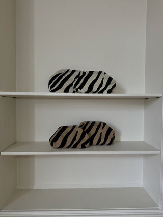 Pico Copenhagen - Rosalia Clutch - Zebra/Ivory