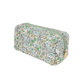 BON DEP - Pouch XS Square Liberty - Poppy & Daisy Teal