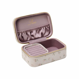 Pico Copenhagen - Large Trinket Box - Taupe Flower
