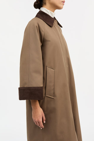 SKALL - Gaby Coat - Taupe Brown